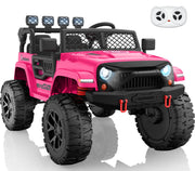 24V 2 Seater Ride On Car for Kids, 4x200W, EVA Tires, Electric Car w/20 Wide Seat