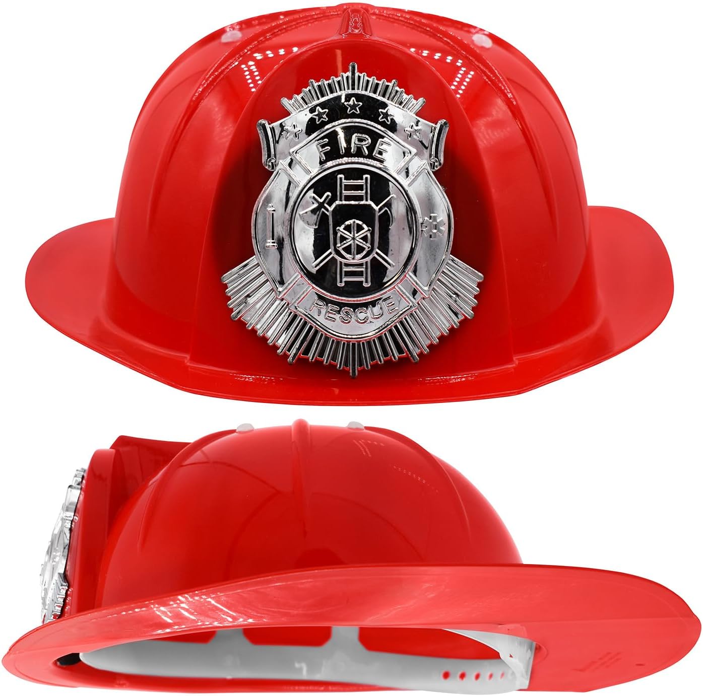6 PACK - Dress Up Pretend Career Role Play Hard Hats & Helmets