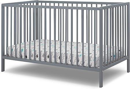 Furniture Happy Crib 3-in-1 Convertible Crib, Made of Sustainable