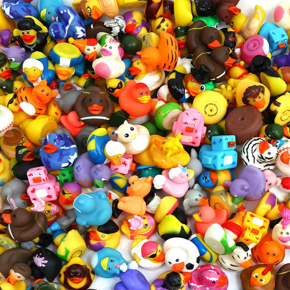 50 Pack Rubber Duck for Jeeps Ducking - 2.3 Inch Bulk Floater Duck
