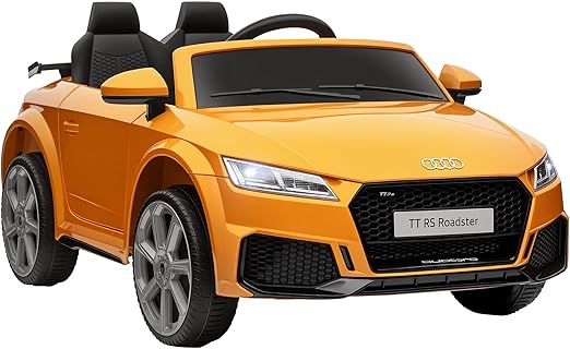 6V Kids Electric Ride On Car, Licensed Audi TT RS with Suspension