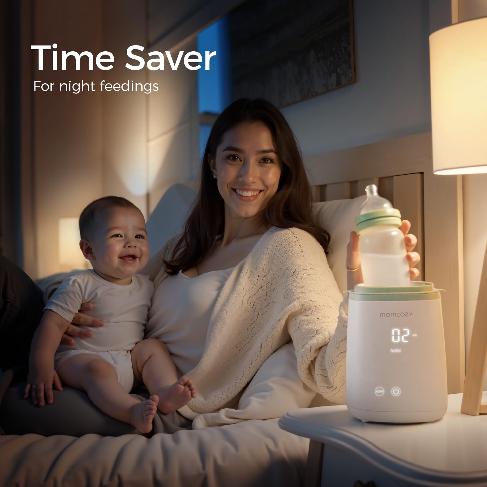 Bottle Warmer, Fast Bottle Warmers for All Bottles with Timer