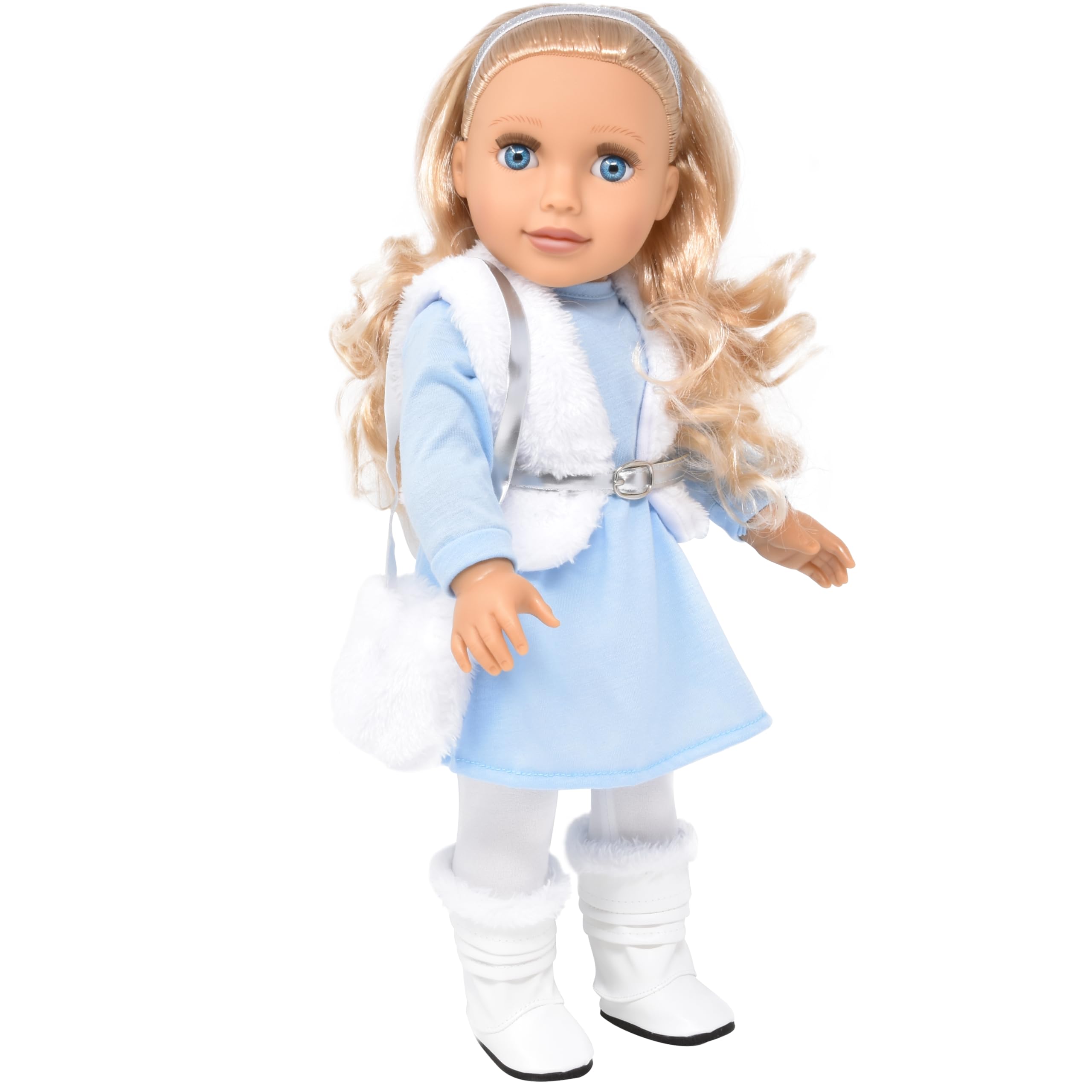 18 Inch Girl Doll with Clothes Set in Gift Box, Fashion Princess Doll