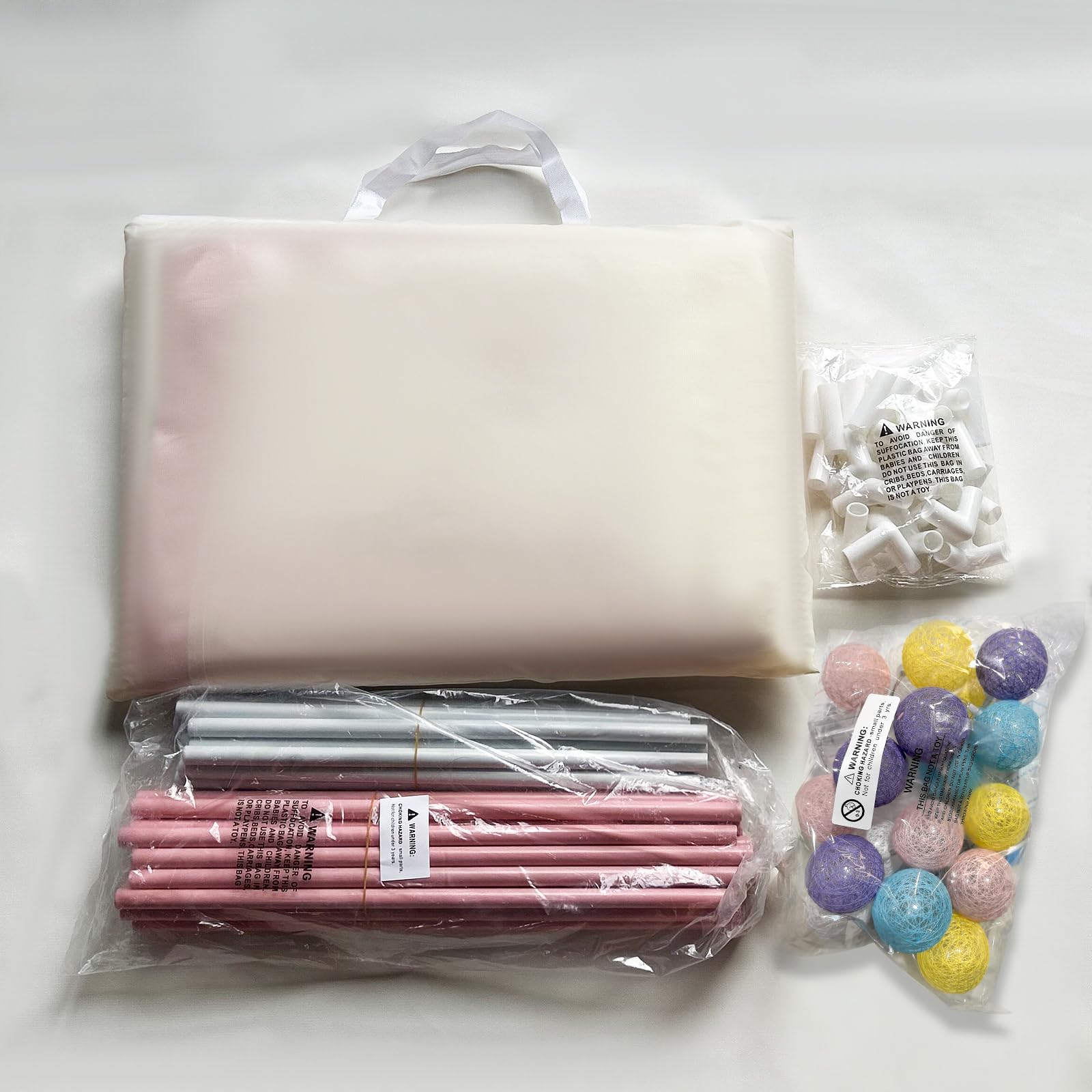 Princess Play Tent with LED Lights and Mat