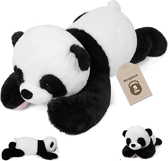 Elephant Weighted Stuffed Animals, 5lbs, 24 in