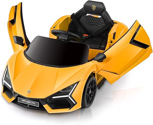 Licensed Lamborghini Ride On Car with Scissor Door,Electric car for Kids