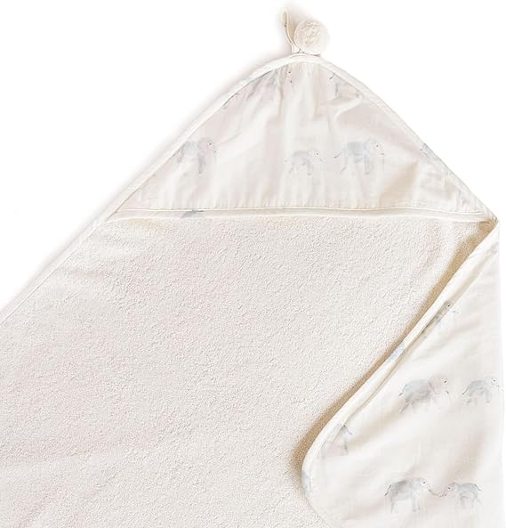 Towel, Life Aquatic | Absorbent French Terry & Soft Brushed 100% Cotton | 30” x 30”
