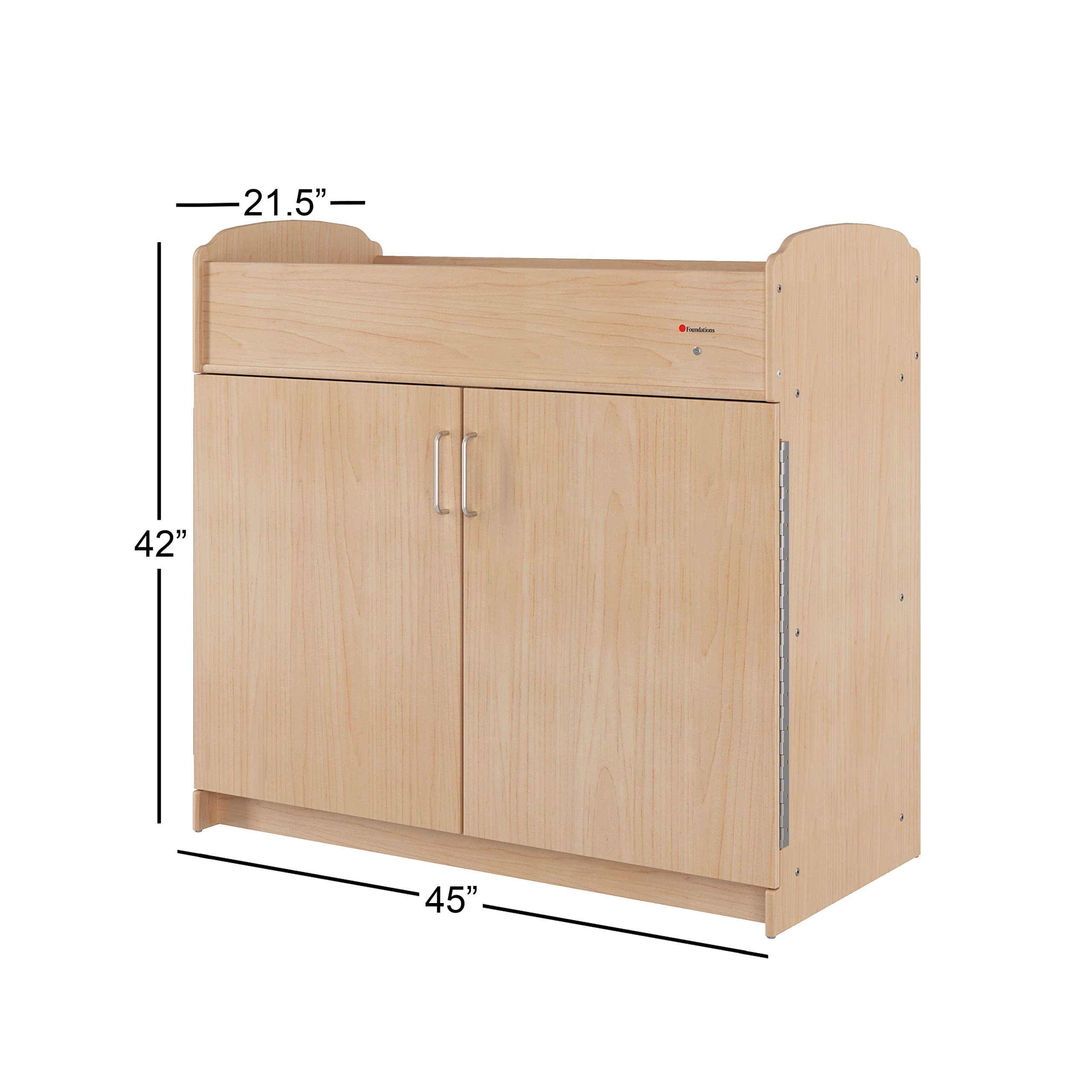 Daycare Changing Table with Storage Cubbies