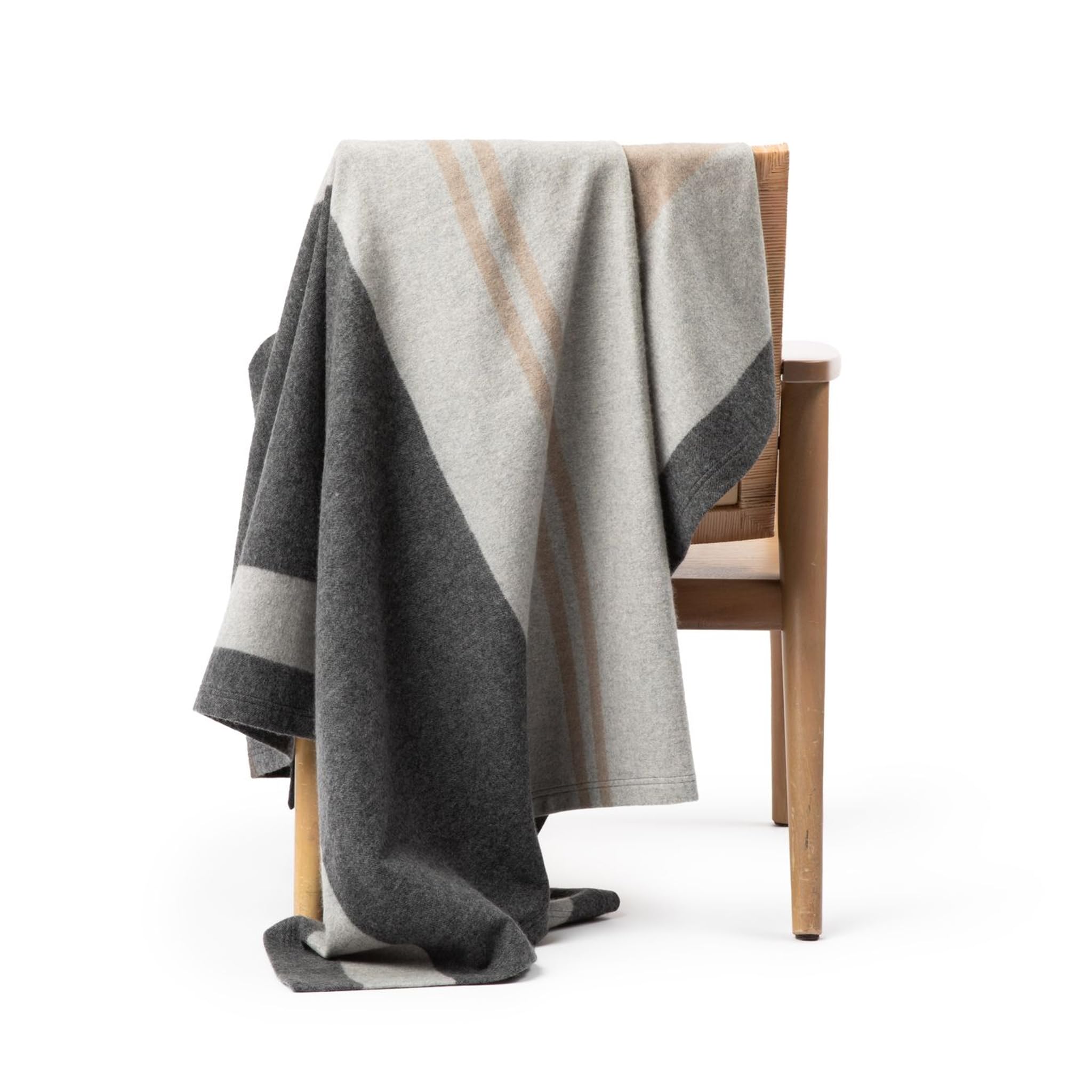 100% Pure Cashmere Throw Blanket Ultra Soft Woven Accent Blanket for Couch