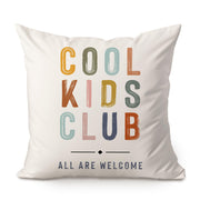 Club Pillow Cover, Kids Room Decor, Playroom Decor, Kids Room