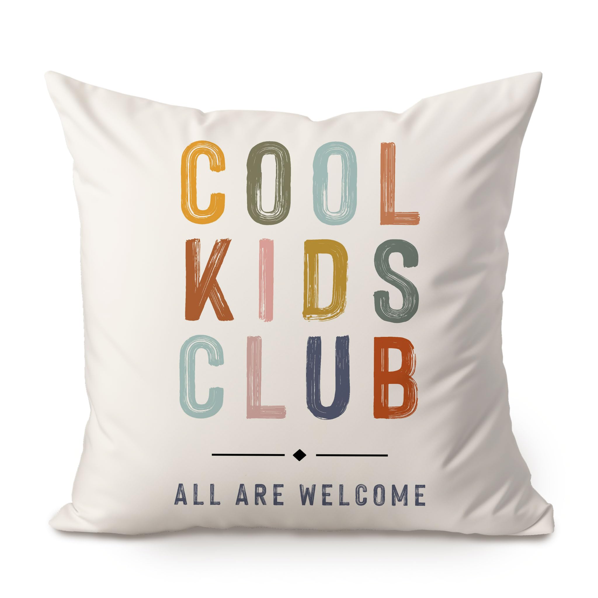 Club Pillow Cover, Kids Room Decor, Playroom Decor, Kids Room