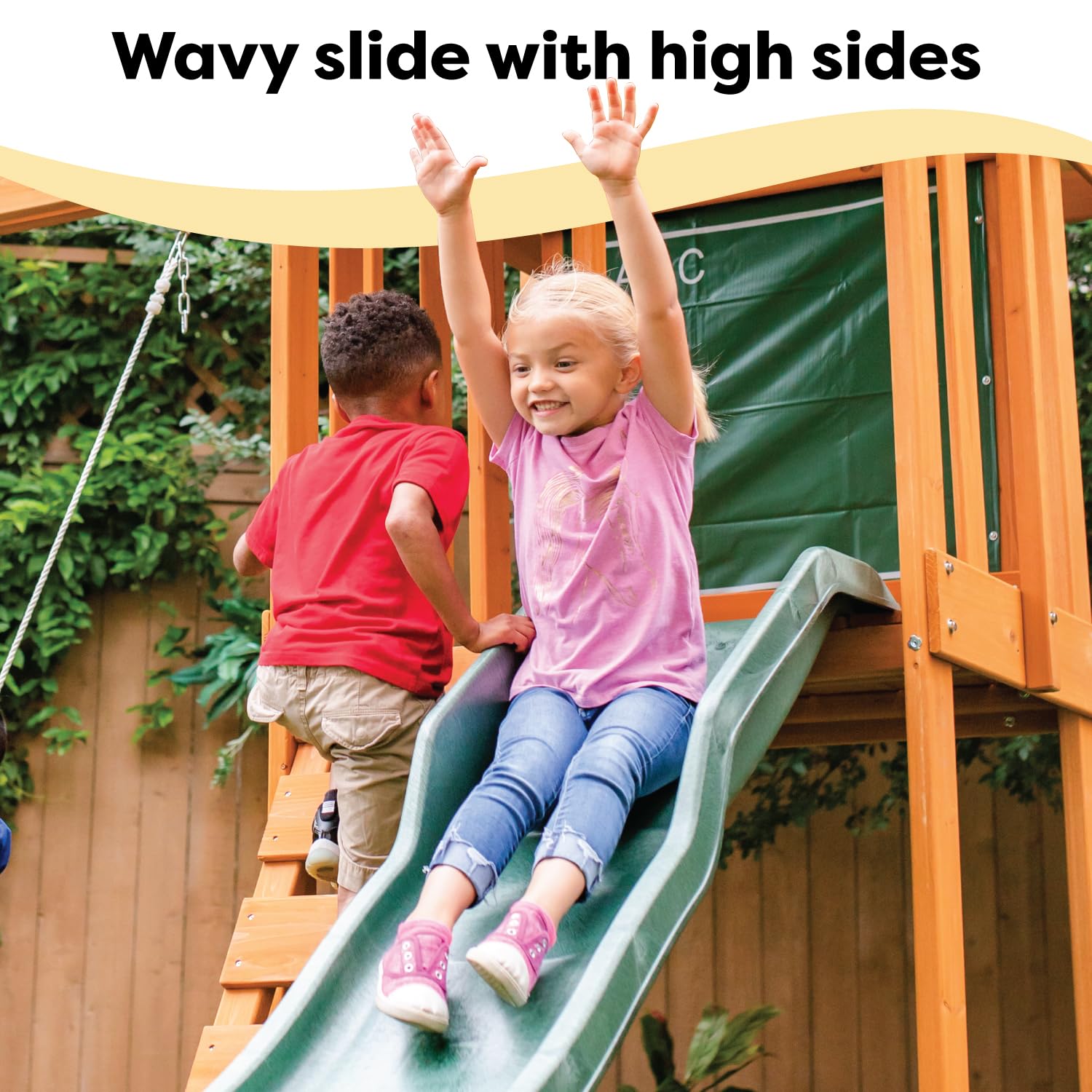 KidKraft Appleton Wooden Swing Set, (Amazon Exclusive)