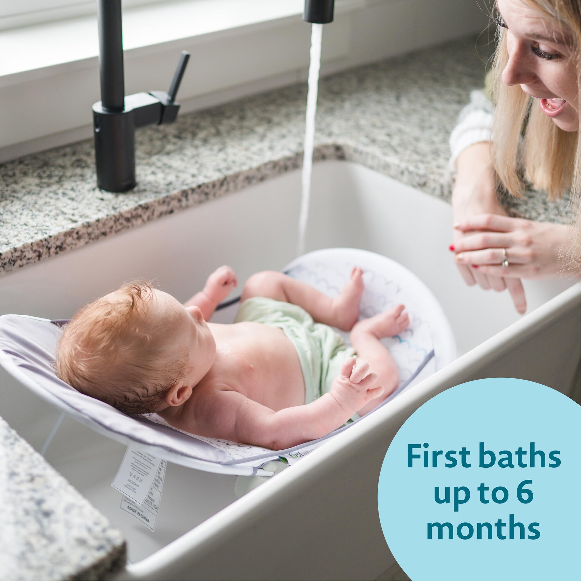 Folding Baby Bath Seat for Sink and Tub