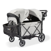 Caravan Quad Stroller, 4-Seater Kids Wagon, 214 lb Capacity, Avalon Gray