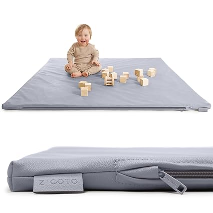 Padded Baby Play Mat for Your Boy or Girl - Extra Thick & Super