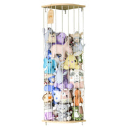 Stuffed Animal Storage for Plushie Toys - Large Wood Corner Hanging Pet Storage