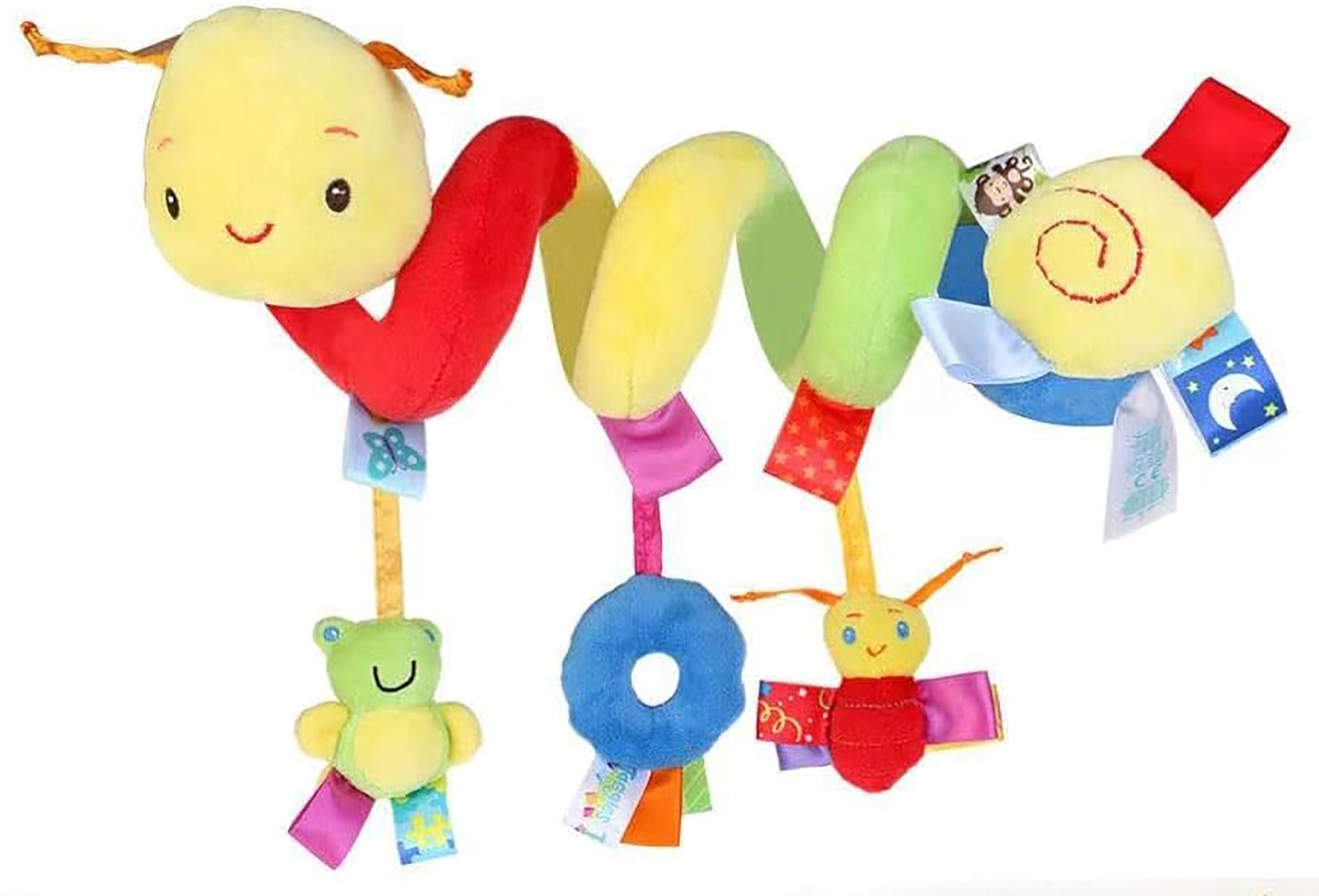 Car Seat & Stroller Toy_Infant Toys Baby Sensory Interaction Cartoon Toys