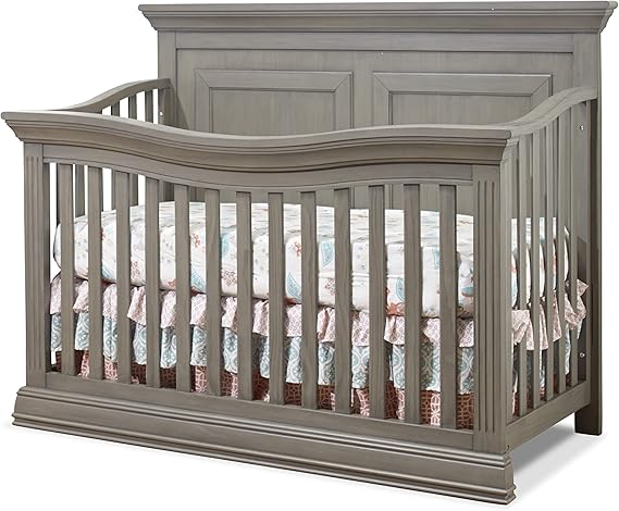 Furniture Paxton Crib, Classic 4-In-1 Convertible Crib, Made of Wood, Non-Toxic Finish