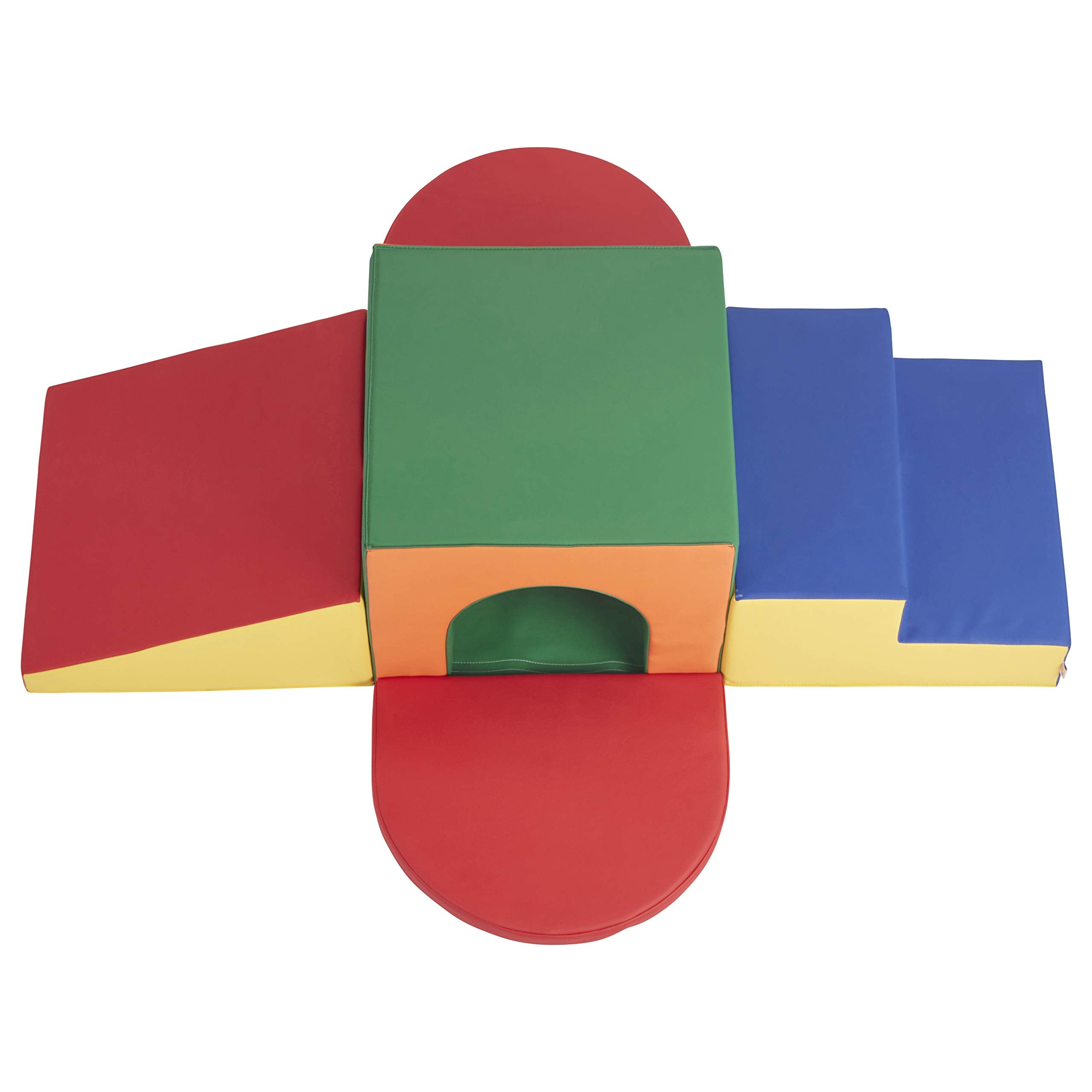 Foam Climber Toddler Play Structure with Tunnel and Slide