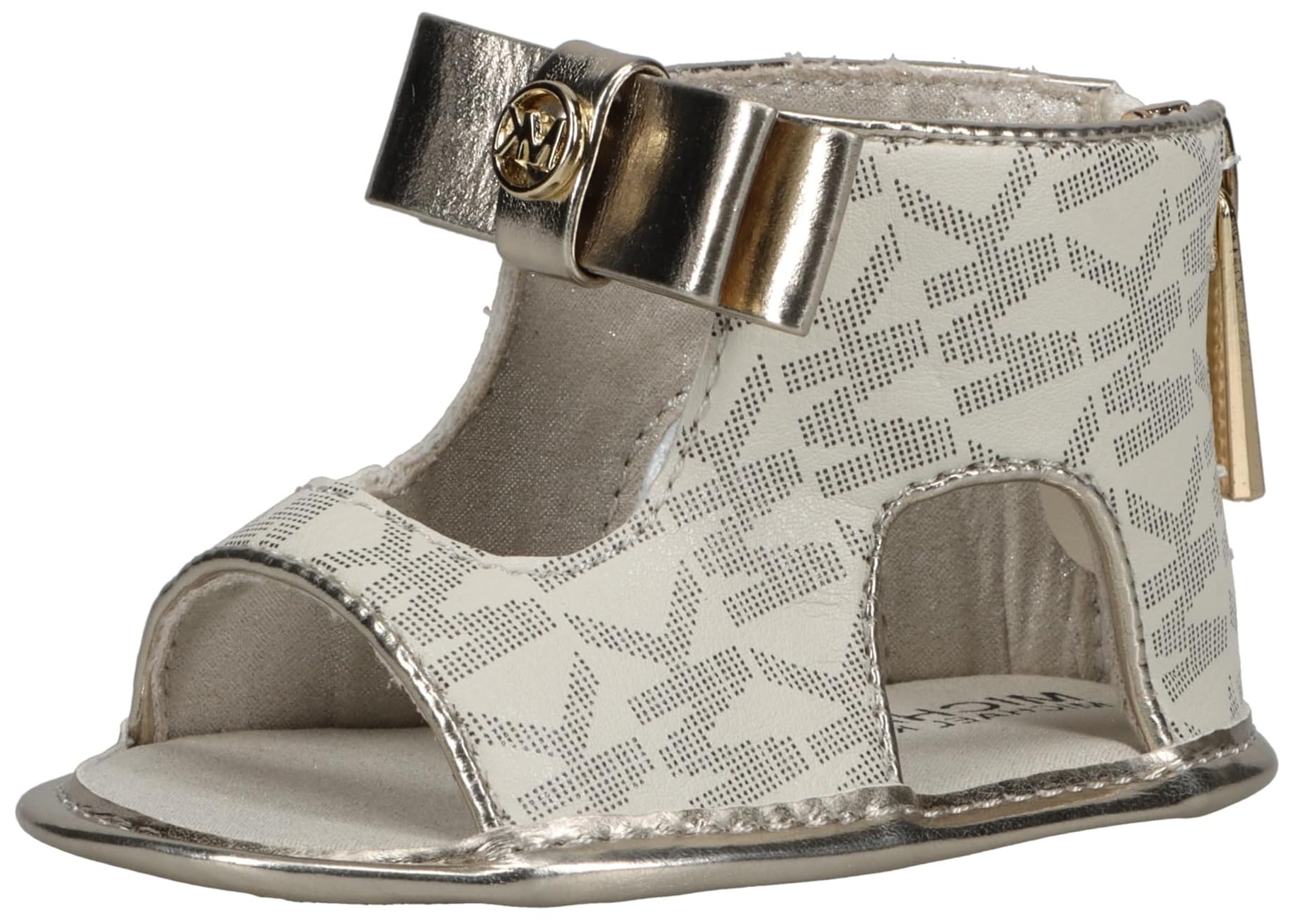 Michael Kors Baby Tilly DAHNIA 3 Girls Crib Shoes Layette Size 1 Vanilla