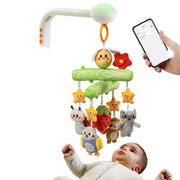 Crib Mobile with Music and Lights, Baby Mobile Cute Bee Crib Toys Hanging