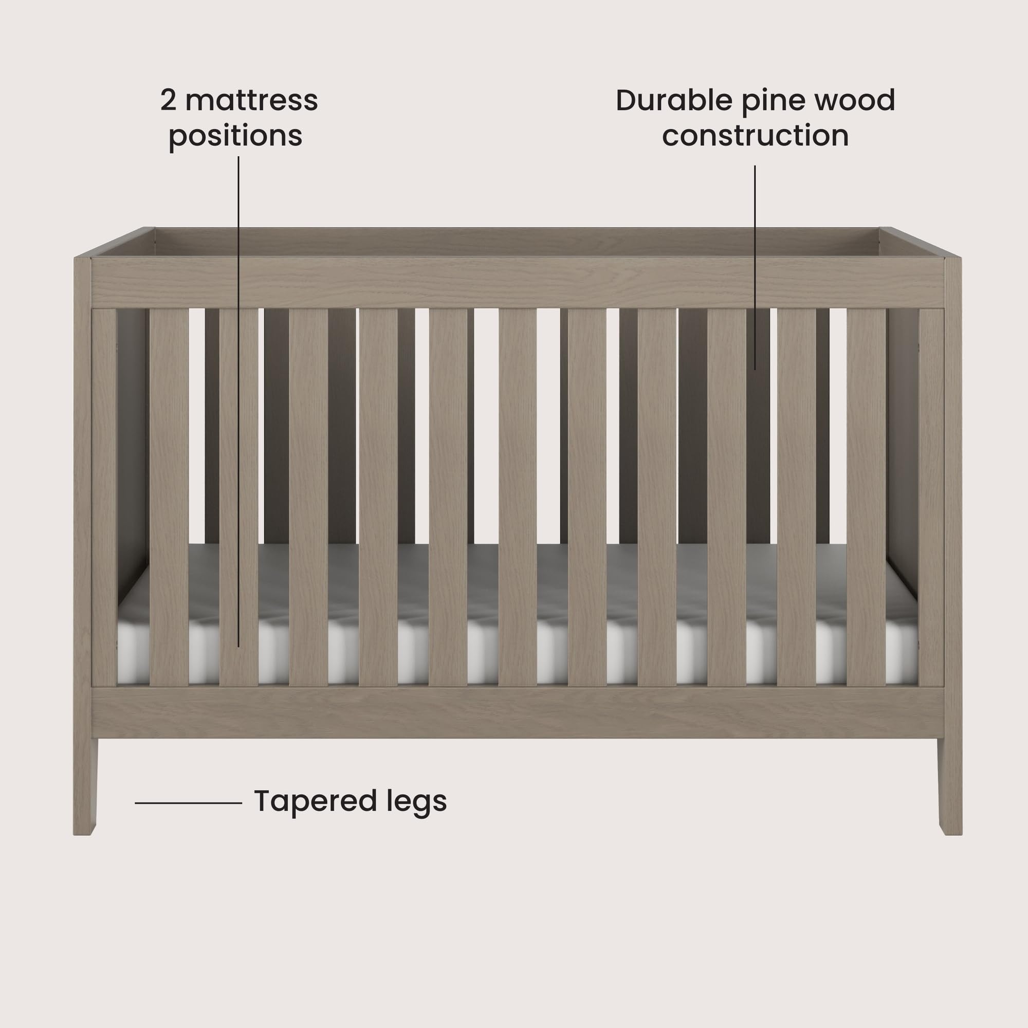Kieran 3-in-1 Convertible Crib