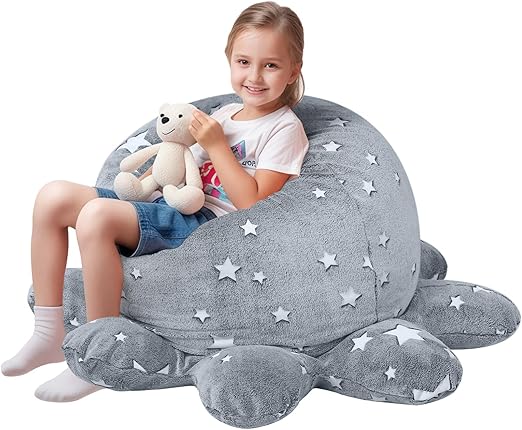 Bean Bag Chairs for Kids 8-12, Large Kid Beanbag Chair with Filler