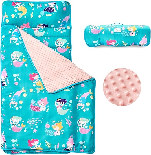 Nap Mat, Rollup Design Kid Sleeping Mat with Removable
