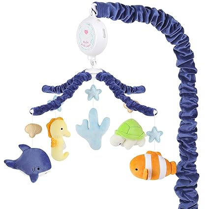 Animals Crib Mobile for Boys & Girls - Safari Baby Mobile for Crib