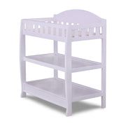 Changing Table with Pad, White