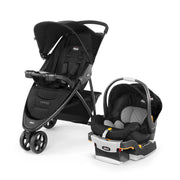 Viaro Quick-Fold Travel System, Includes Infant Car Seat and Base
