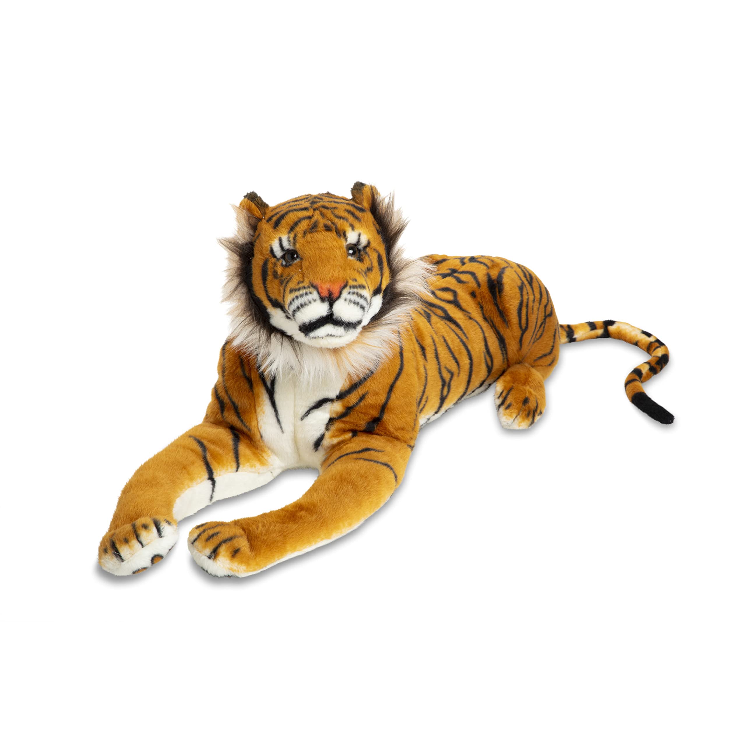 Giant Tiger - Lifelike Stuffed Animal (Over 5 feet Long)