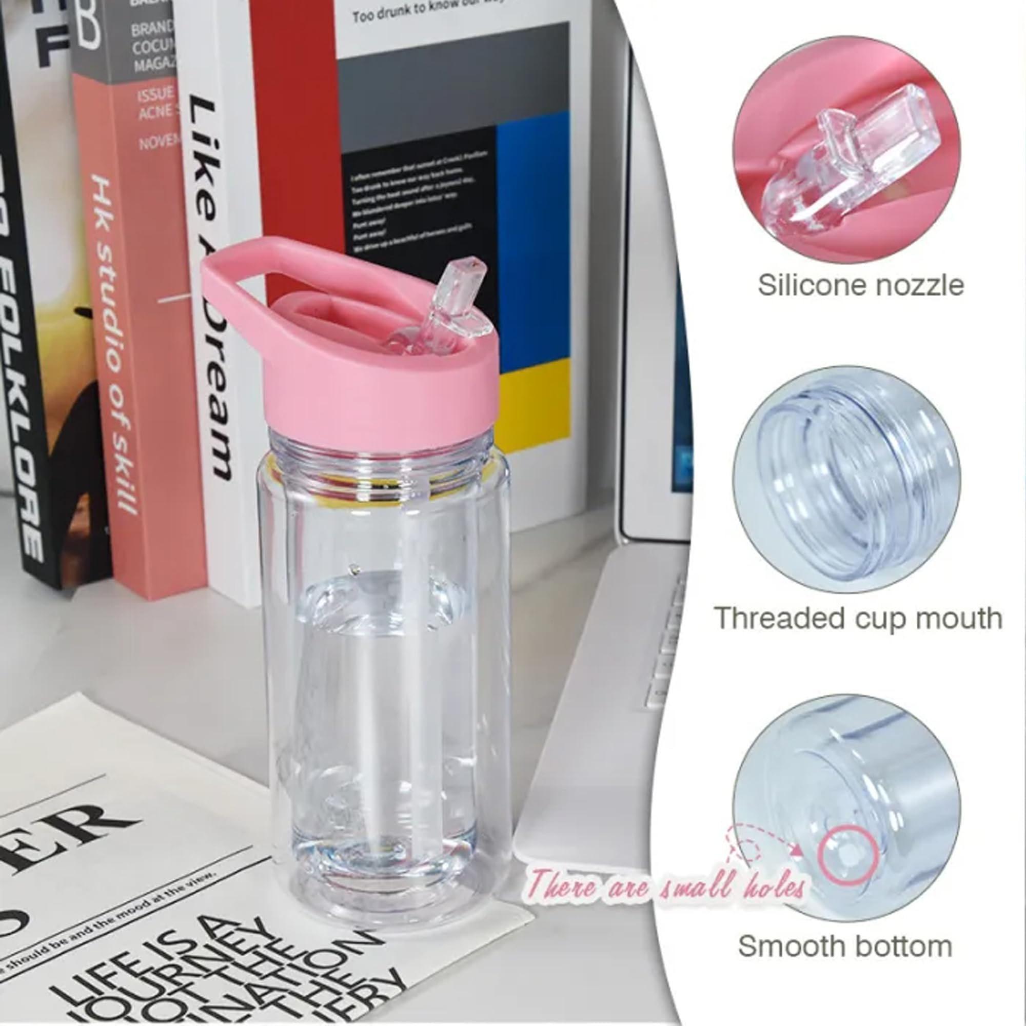oz Plastic Snow Globe Cups, Double Wall Acrylic Snowglobe