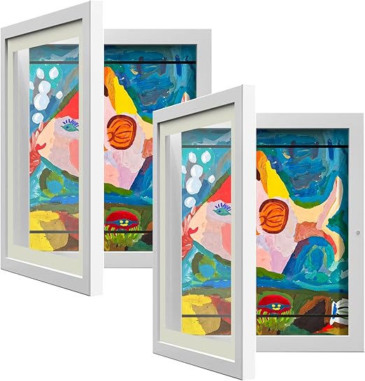 4 Pack Kids Art Frame, Kids Artwork Frames Changeable 8 x10.5