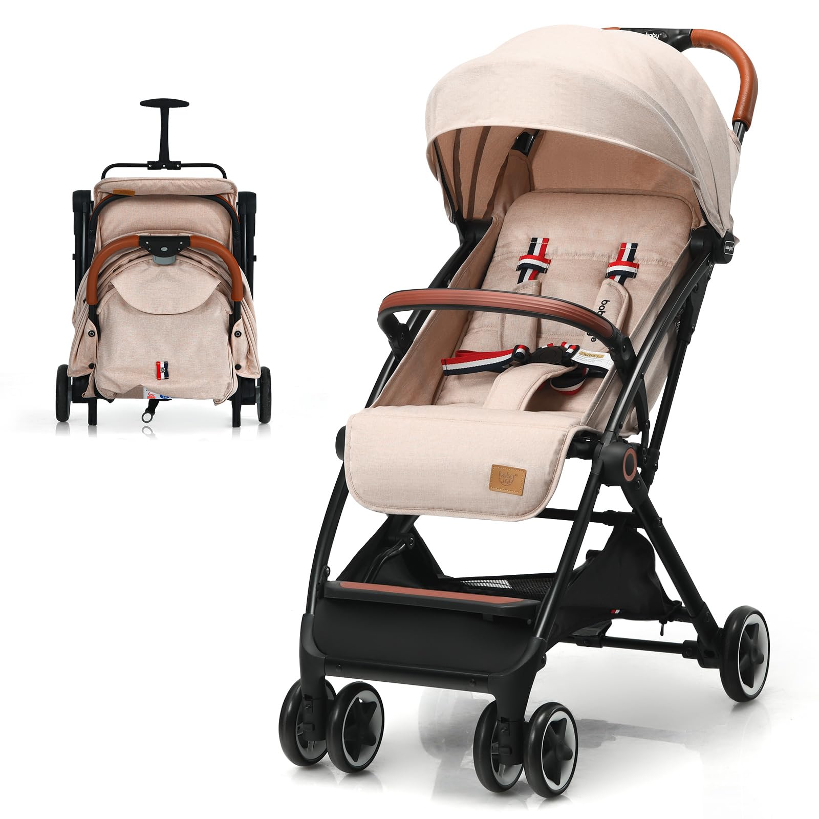 Baby Stroller, Compact Toddler Travel Stroller for Airplane