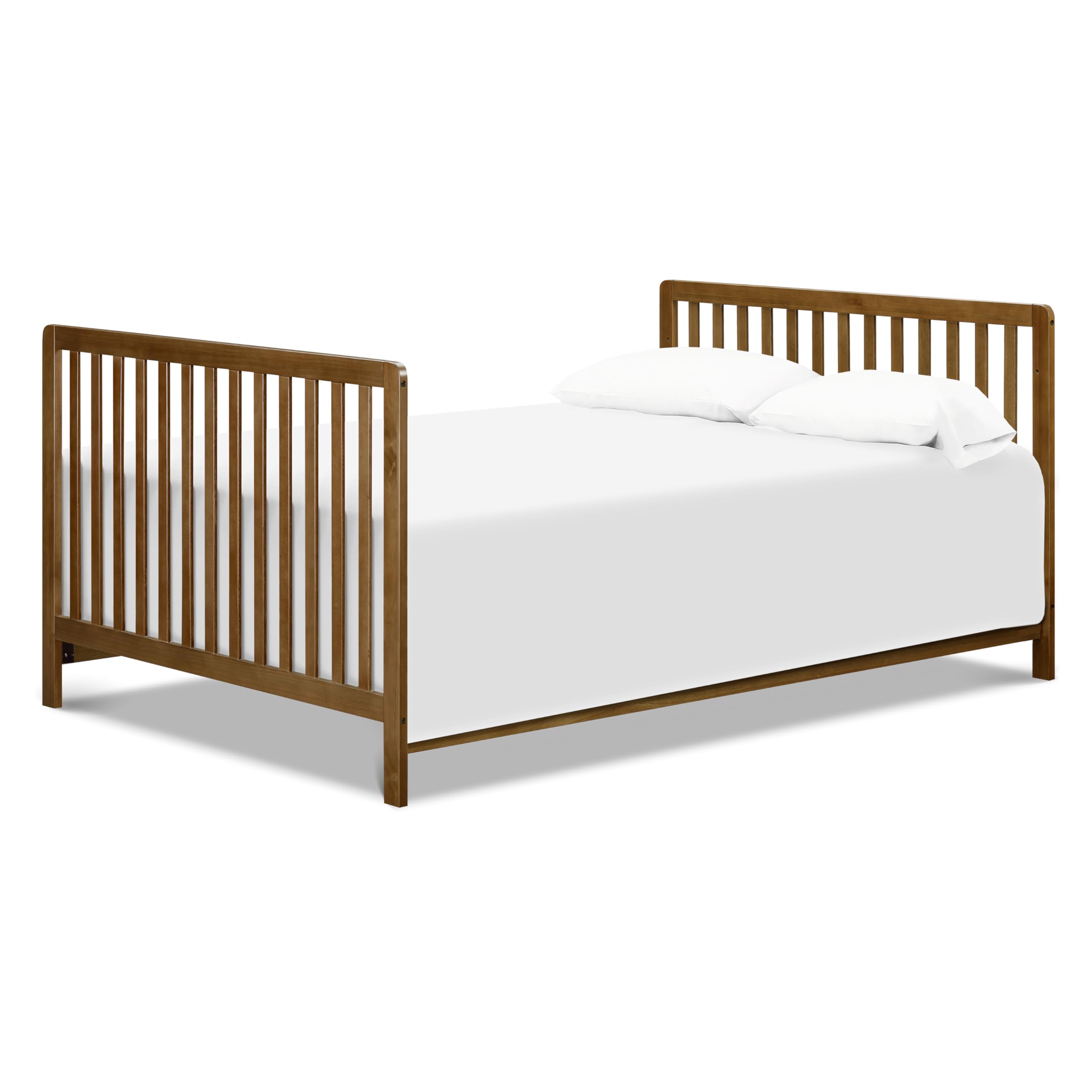 4-in-1 Convertible Baby Crib with Adjustable Mattress Heights
