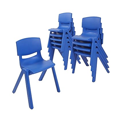 2in Plastic School Stack Chair, Classroom Furnitur
