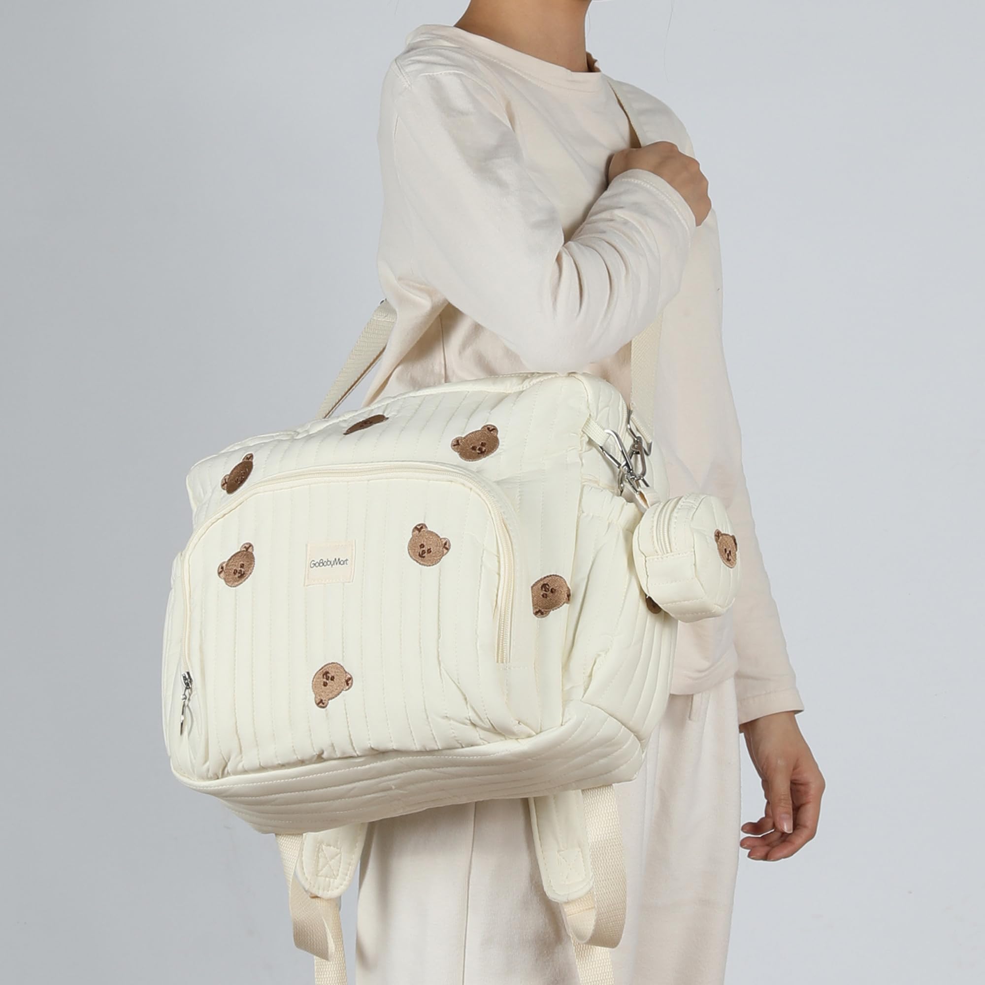 Diaper Bag Backpack, Medium Maternity baby bag & Changing Pad