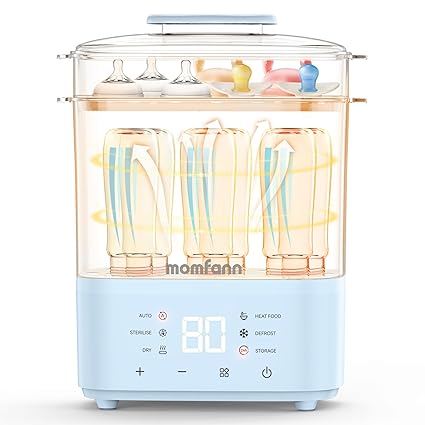 Dryer, All-in-One Electric Steam Sterilizer Bottle Sanitizer for Baby Bottles