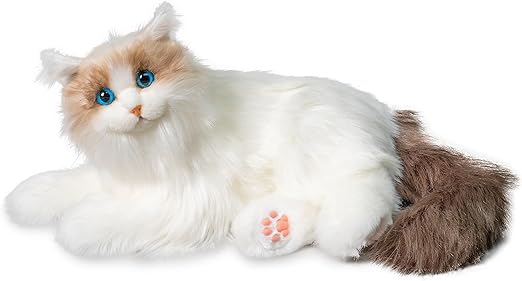 Interactive Companion Robot Cat Pets, Handmade Stuffed Animals Cat Plush
