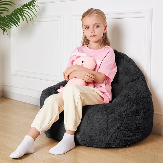 Giant Bean Bag Sofa Chair Bean Bag Chair with High Density Foam Filling Oversized Fluffy
