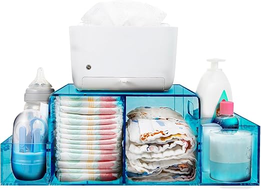 Acrylic, Baby Changing Table Organizer, Dresser Tabletop Organizer