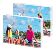 Acrylic Picture Frame, 4x6 Inch Acrylic Frames, 20mm Thicker Rounded Corners