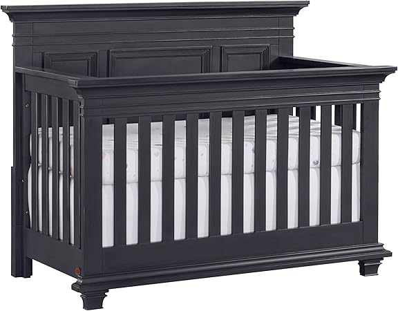 Weston 4-in-1 Convertible Crib, Vintage White, GreenGuard