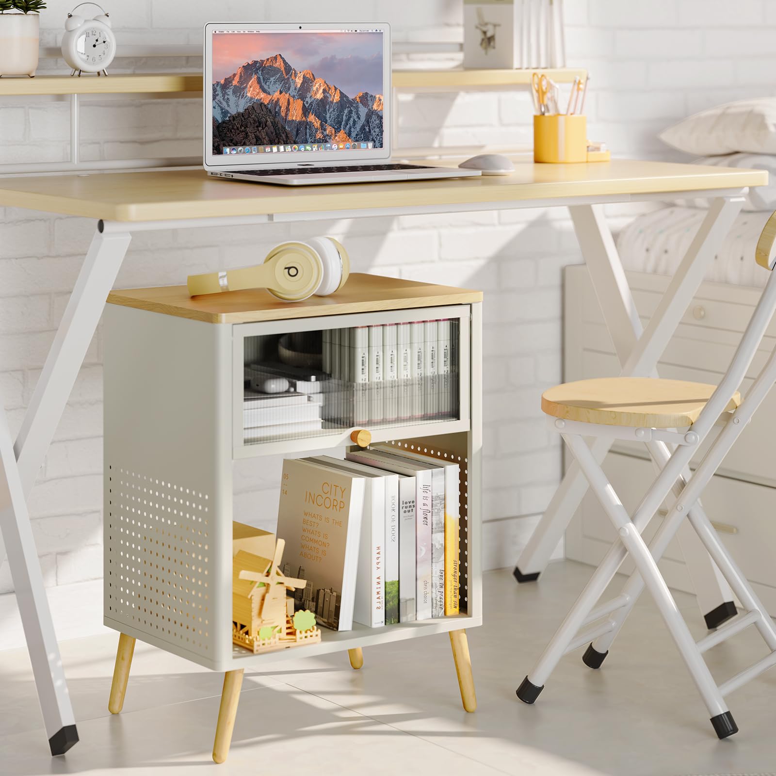 Small End Table with Storage Drawer