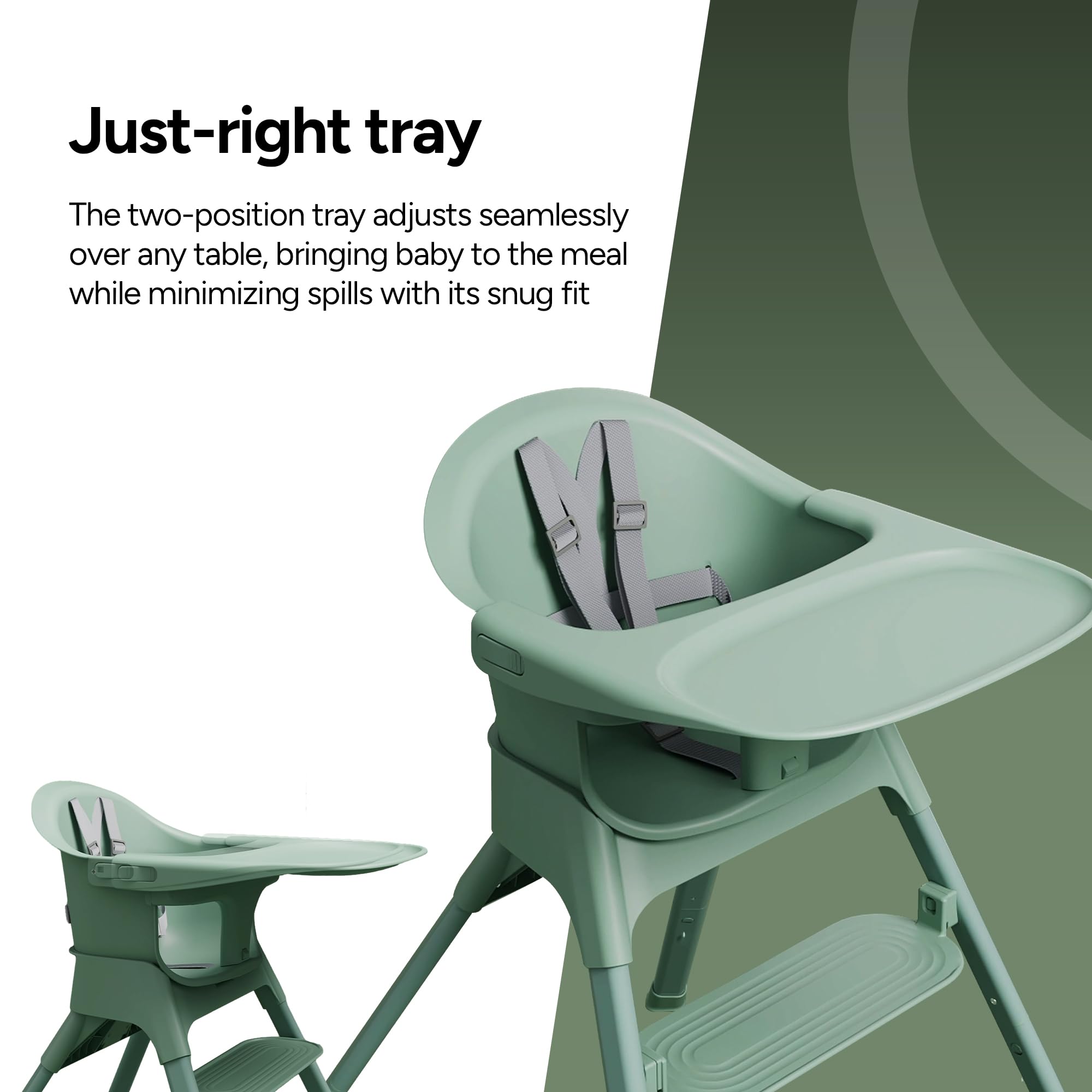 7-in-1 Convertible High Chair for Babies and Toddlers