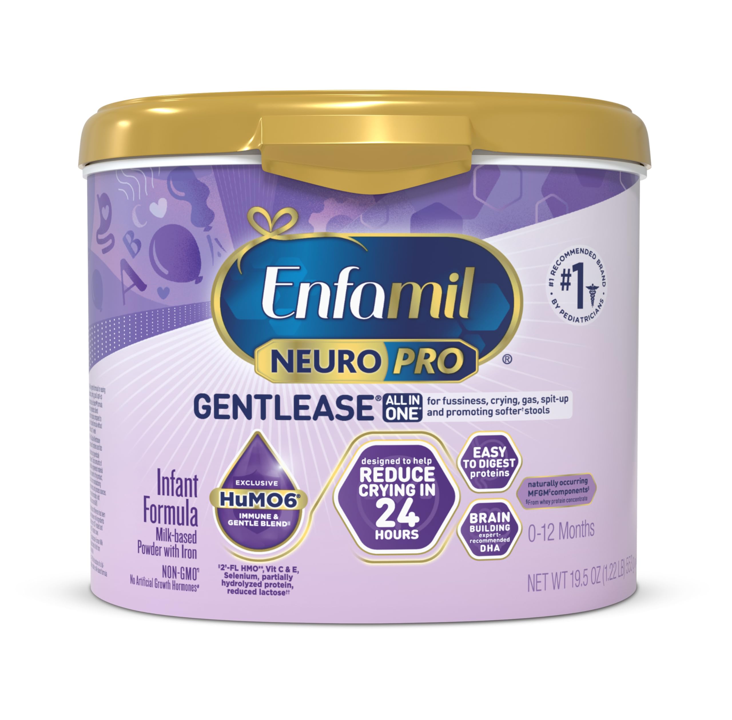 EnfamGentlease Baby Formula, Brain and Immune Support with DHA