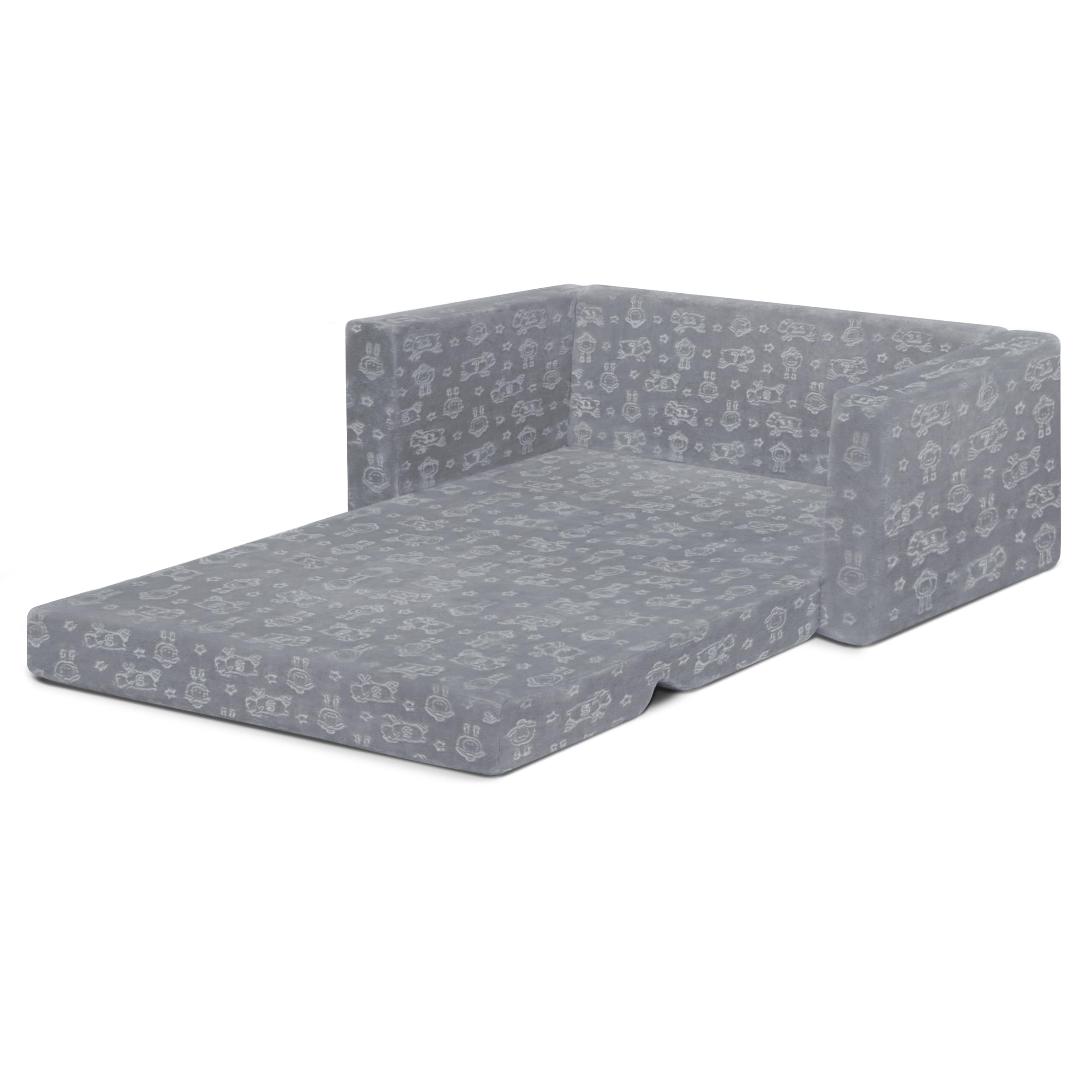 Serta Perfect Sleeper Extra Wide Convertible Sofa to Lounger - Comfy 2-in-1