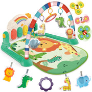 Baby Gyms Play Mats, Tummy Time Mat Toys, Infant Play Mat and Activity Gym