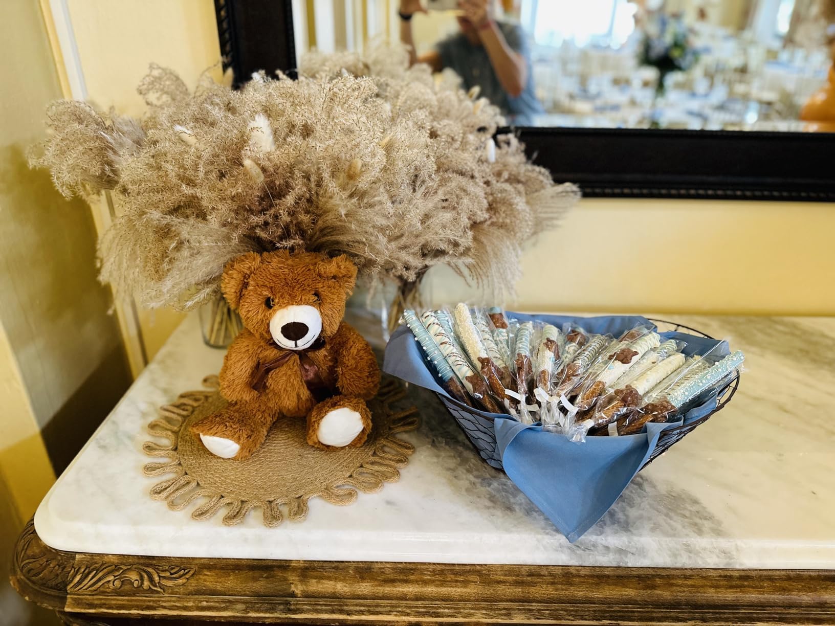 12 Pack Teddy Bears Bulk 13.5 inch Small Teddy Bear Stuffed Bears for Baby Shower